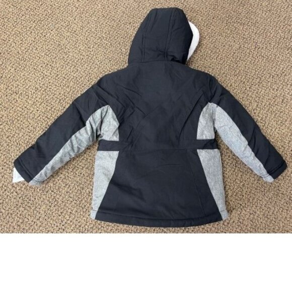 *ZeroXPosur Jacket 3 in 1 System 6/6X Hooded Black Pink Water Resist All Season - Picture 9 of 13